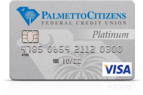 Palmetto Citizens FCU Visa Credit Card