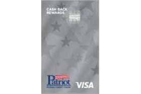 Patriot Federal CU Cash Back Rewards VISA® Credit Card