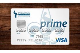 Pelican State Credit Union Prime Visa Credit Card