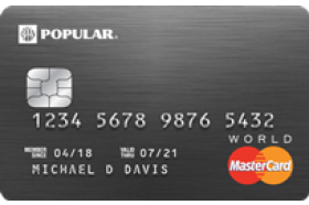 Popular Bank Preferred World Mastercard®