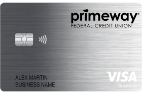 PrimeWay FCU Business Cash Visa Credit Card
