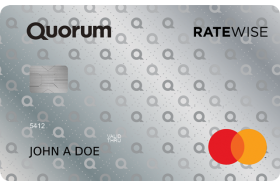 Quorum FCU RateWise Mastercard Credit Card