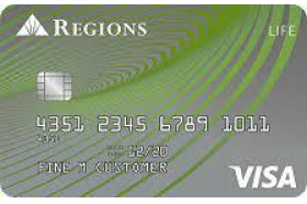 Regions Life Visa Credit Card