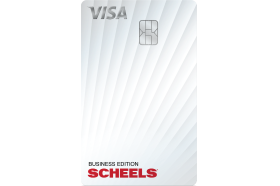SCHEELS® Business Visa® Card