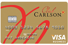 US Bank Club Carlson Business Rewards Visa Designed