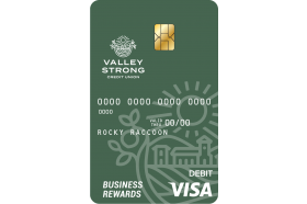 Valley Strong Credit Union Business Visa Rewards