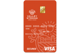Valley Strong Credit Union Secured Card