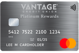 Vantage CU Platinum Rewards Mastercard Credit Card