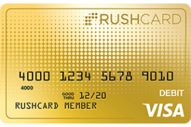 24k Prepaid Visa RushCard