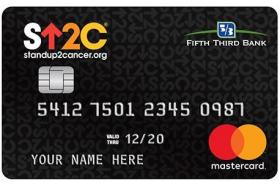 Fifth Third Bank Stand Up to Cancer Credit Card
