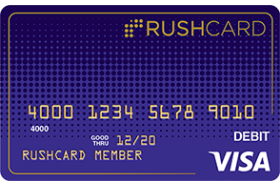 Midnight Prepaid Visa RushCard