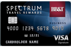 BB&T Spectrum Travel Rewards Business Visa