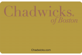 Chadwick's of Boston Credit Card