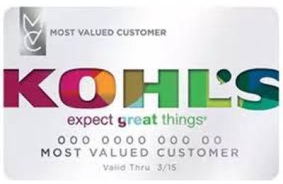 My Kohl's Card, kohl's 