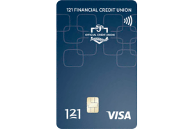 121 Financial CU Visa® Platinum Credit Card