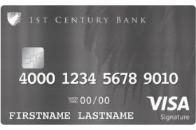 1st Century Bank Visa® Signature Rewards Credit Card