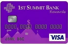 1st Summit Bank VISA® Credit Card