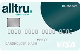 Alltru Credit Union Blue Secure Visa