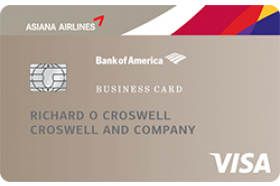 Asiana Airlines Business credit card