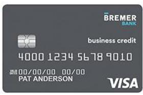 Bremer Bank Visa Signature Business Company Card