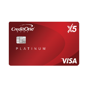Credit One Bank® Platinum X5 Visa Reviews: Is It Any Good? (2024