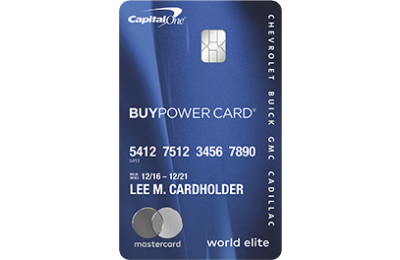 Capital one shop buypower card