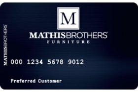 Mathis Brothers Furniture Credit Card
