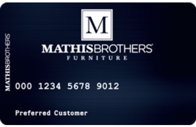 mathis brothers furniture credit card toe