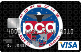 Porsche Club of America Credit Card