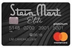 Stein Mart Platinum MasterCard®