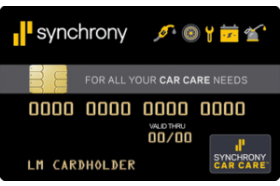 Synchrony Car Care™ Credit Card