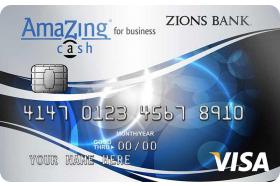 Zions Bank® AmaZing Cash® Back for Business