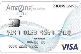 Zions Bank® AmaZing Rate® Business Credit Card