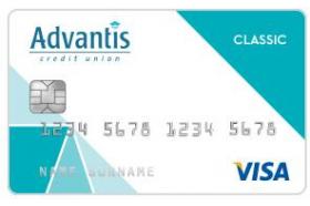 Advantis Credit Union Visa Classic Credit Card