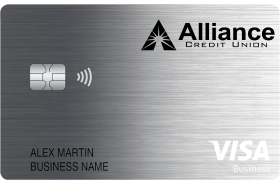 Alliance Credit Union Visa Business Cash Preferred Card
