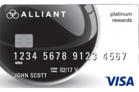 Alliant Credit Union Visa® Platinum Rewards Credit Card Alliant Credit Union Visa® Platinum Rewards Credit Card