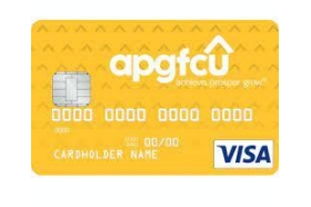 APGFCU Visa Platinum Preferred Share Secured Card
