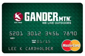 Gander Mountain Mastercard from Comenity Bank