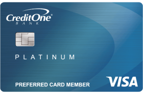 Credit One Bank® Platinum Visa® for Rebuilding Credit