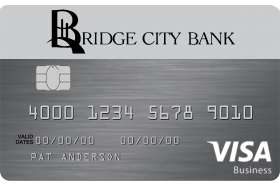 Bridge City Bank Business Cash Card