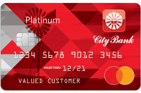 City Bank Low Rate Platinum Card