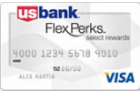 US Bank FlexPerks Select Rewards Visa Card