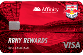 Affinity FCU Red Bulls New York Visa Credit Card