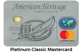 American Heritage FCU Classic MasterCard®