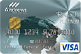 Andrews FCU Platinum Visa® Credit Card