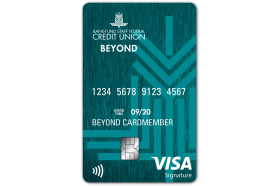 Bank Fund Staff FCU Beyond Visa Credit Card