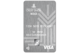 Bank Fund Staff Federal Credit Union Bold Visa Platinum