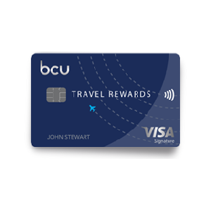 bcu travel rewards visa