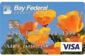 Bay Federal Credit Union Visa Gold Credit Card