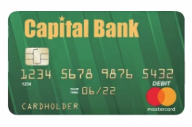 Capital Bank MasterCard® Debit Card Capital Bank MasterCard® Debit Card
